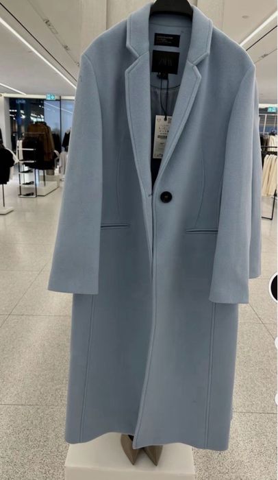 Palton blue Zara