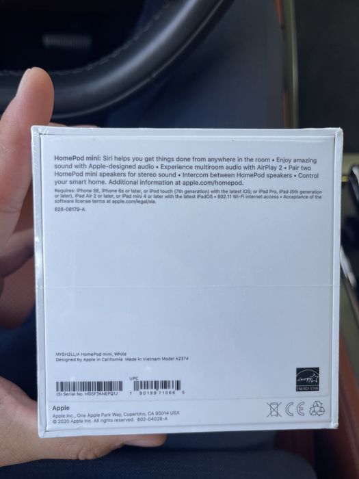 Apple homepod mini колонка