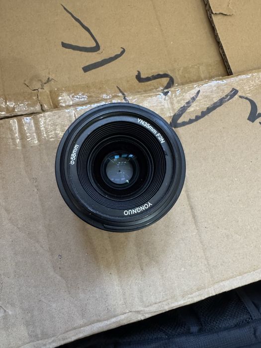 Объектив никон nikon 35 мм