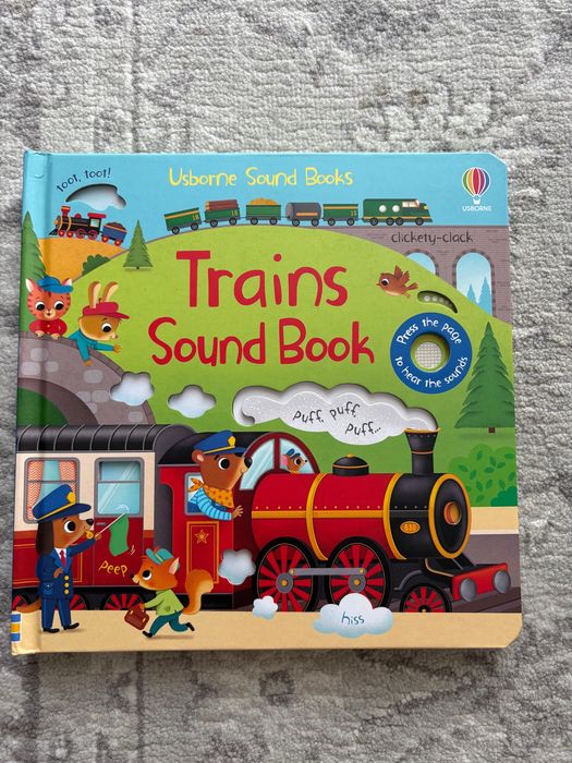 Carti USBORNE cu sunete - animale, dinozauri, trenuri, ferma, anotimpuri, etc