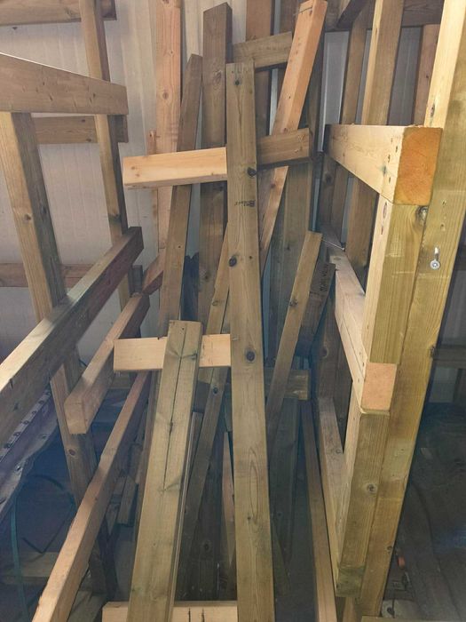 Масивни греди 4х10 см – високо качество (от палети)