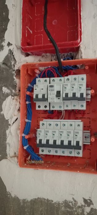 Santexnika, Elektirika, kafel