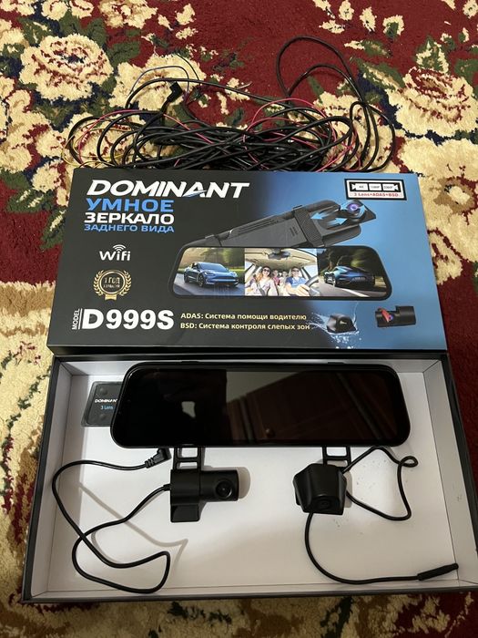 Orginal Dominant 4K videoregistrator 3 kamerali. Orginal Jentra kalon