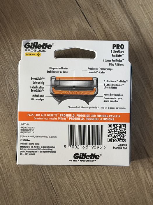 Gilette ProGlide Power , nou nout sigilat