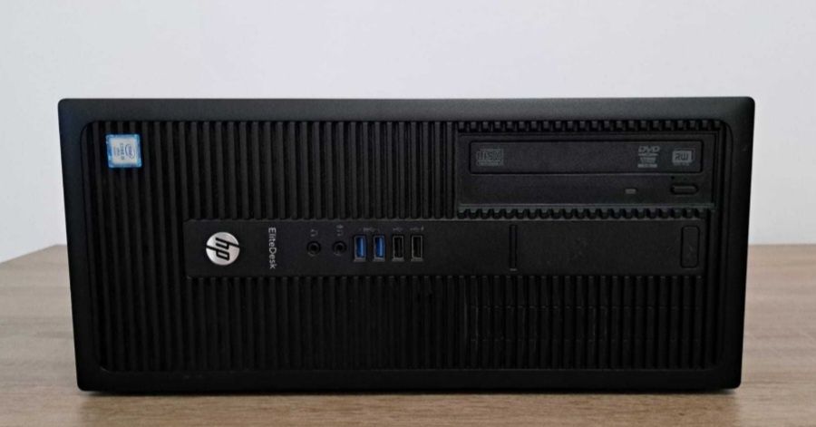 Sistem Desktop PC HP EliteDesk + Monitor Philips