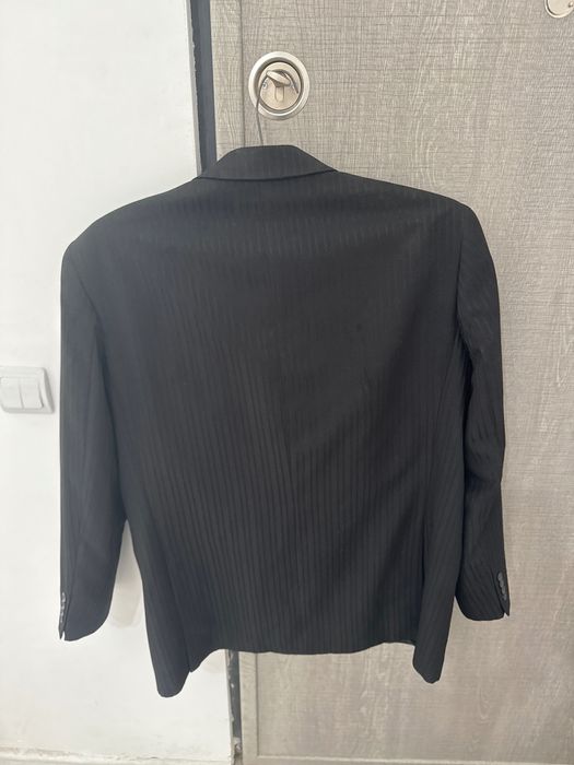 Costum negru XL folosit pt nunta