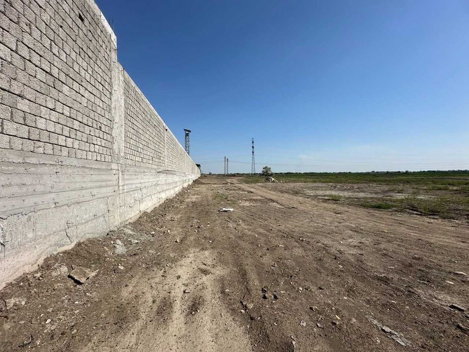 Земля (есть ж/д ветка), 2 Га, Чиназ, Яллама ***Цена снижена