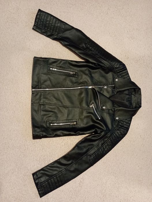 Ново мъжко кожено яке, размер XS