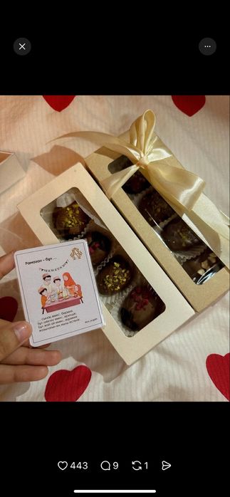 Финики в шоколаде