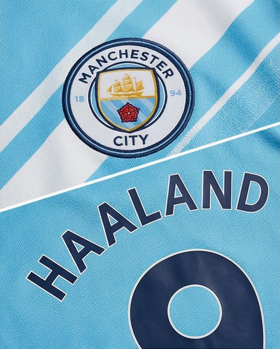 Manchester City детско юношеска футболни екипи