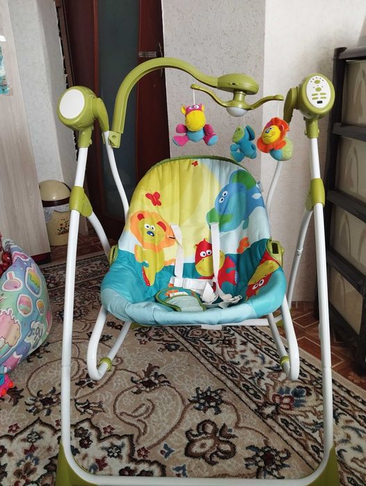 Электрокачеля шезлонг