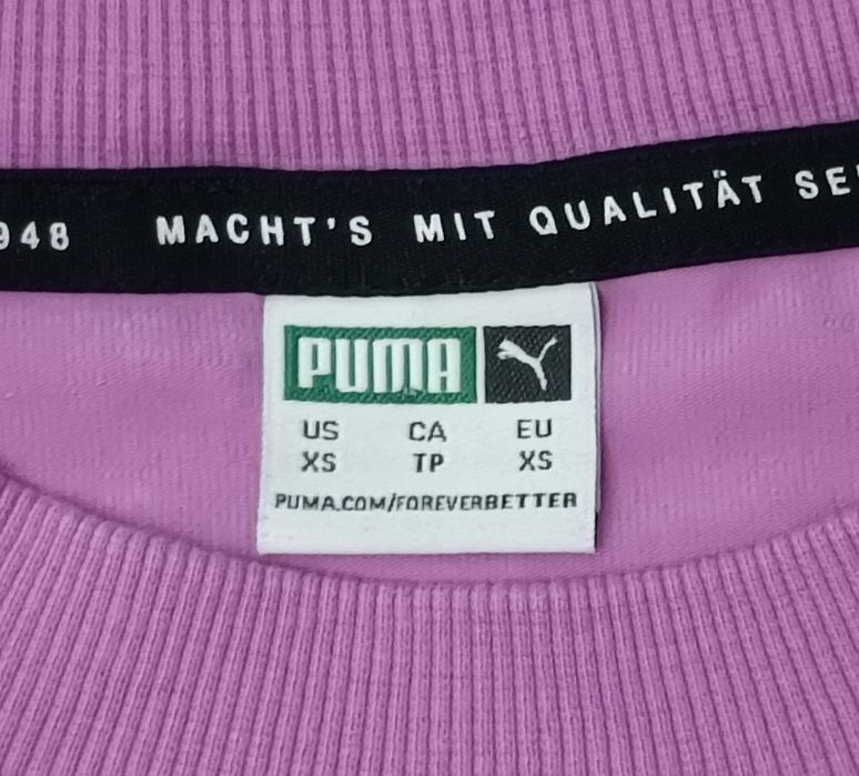 Puma Sportswear Bodysuit оригинално боди XS Пума спорт памук тениска