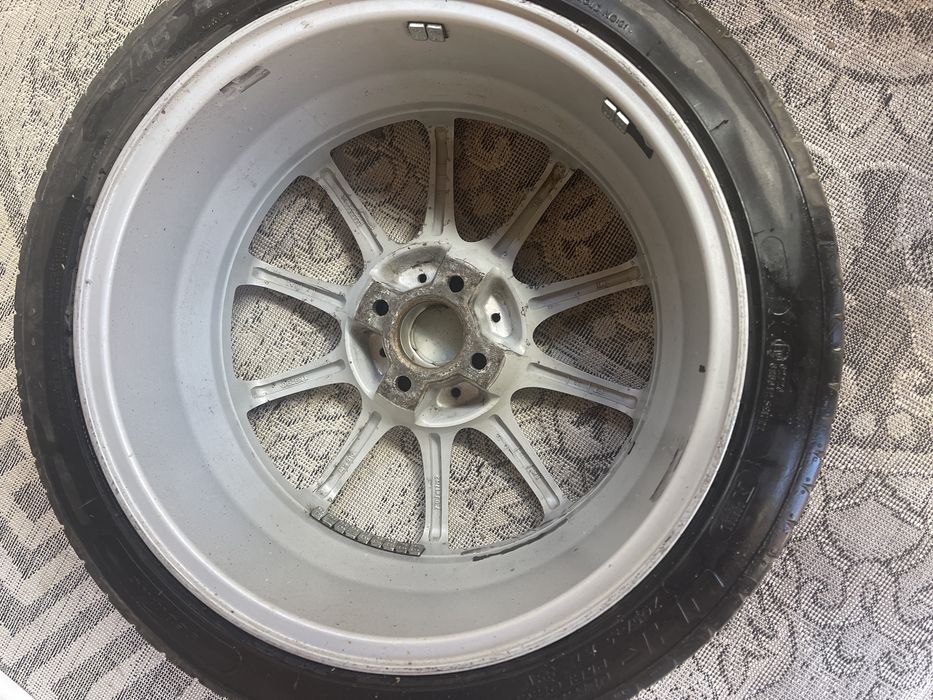 Jante dezent 17’’ 5x112 + anvelope vara. stare buna, originale
