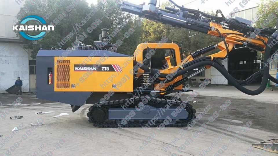 Интегрированная буровая KAISHAN ZT5: глубина — 24 м, диаметр — 105 мм