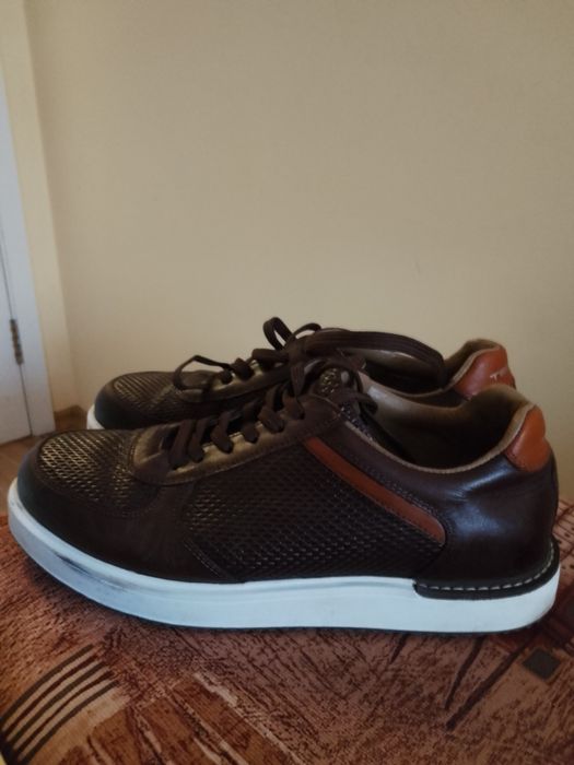 Teodor мъжки спортно-елегантни обувки (кафяви)