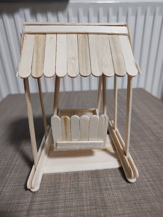 Jucărie casuta din materiale reciclabilele, proiect scoala saptamana v