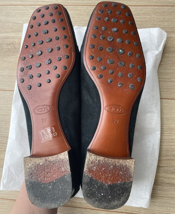 Tod’s pantofi/ loafers/ mocasini din piele