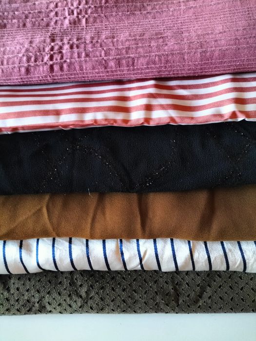 Отрезы  тканей для шитья