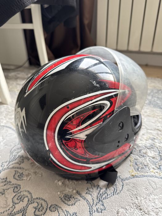 Шлем для электровелика. Зимний