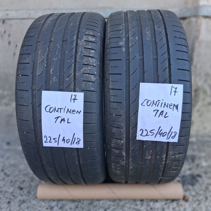 2×225/40/18VARA.CONTINENTAL.Stare excelenta.