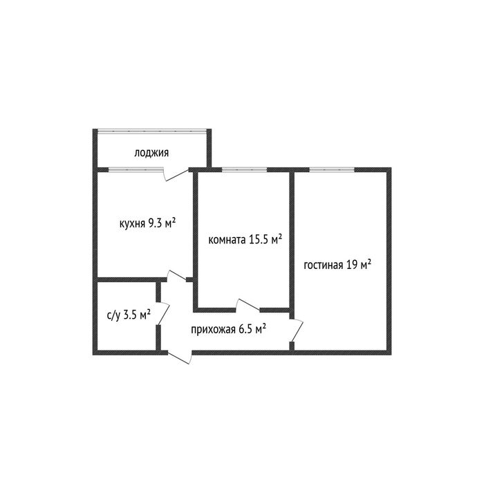 Продажа 2-комнатной квартиры