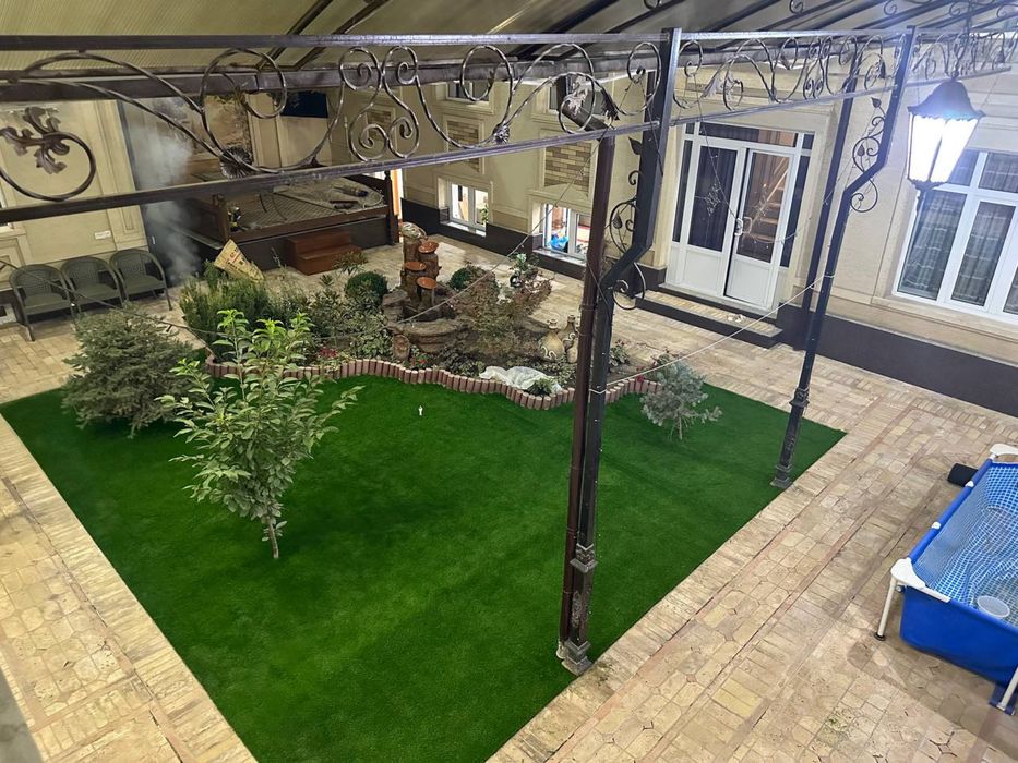 Газон, ландшафты, Gazon, landshaft