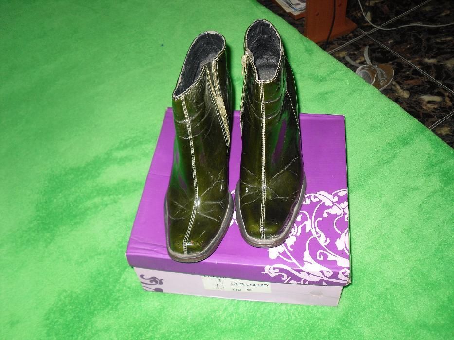 cizme piele lacuita,nr.38