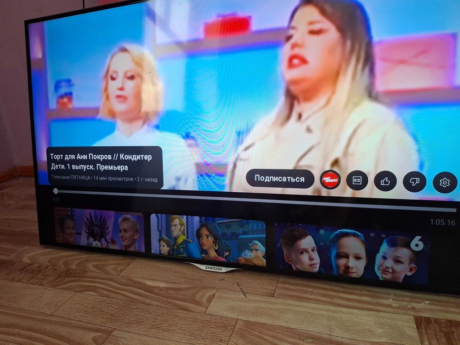 Телевизор SAMSUNG UE40F6500 с ЖК-дисплеем