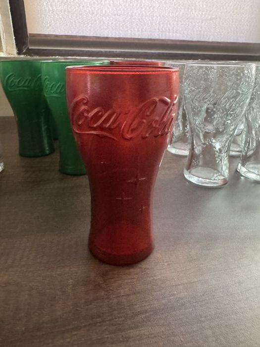 Стъклени чаши Coca Cola Disney Mickey Minnie Mouse