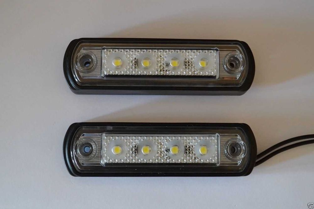 1 бр. LED Лед габарити за РОЛБАР 12-24V с 4 SMD диода 3 цвята , Полша