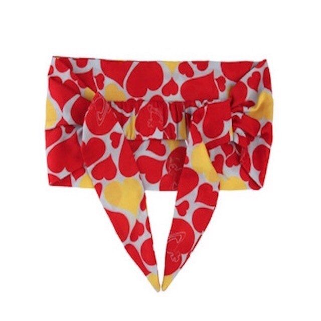 Bandana de par Vivienne Westwood rosie/galbena