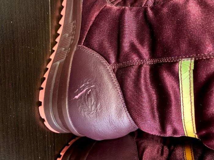 Adidas дамски ботуши с велур номер 38