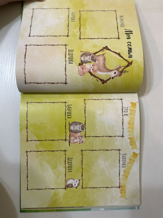 Первый фотоальбом для новорожденных