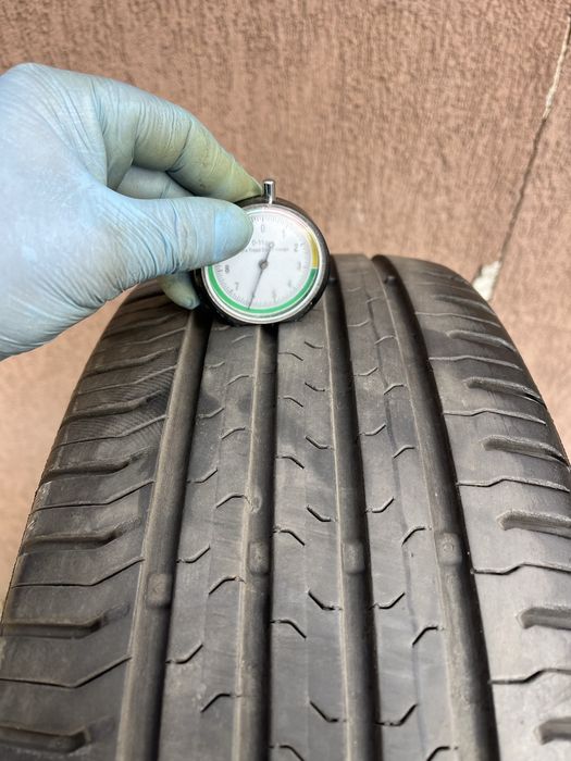 4 anvelope vara 195/55 R16, Continental, 6mm profil ramas! DOT 2017