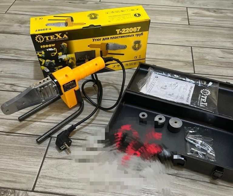 Утюг для пластиковых труб