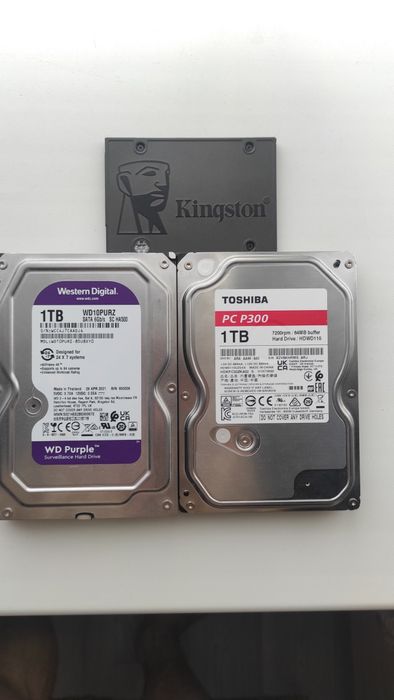 Продаю жёсткие диски и SSD