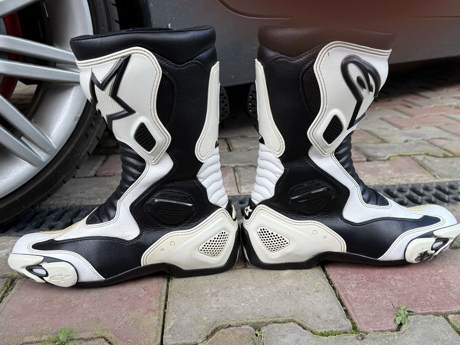Cizme / Ghete Alpinestars  SMX - 5 Albe Marime 43