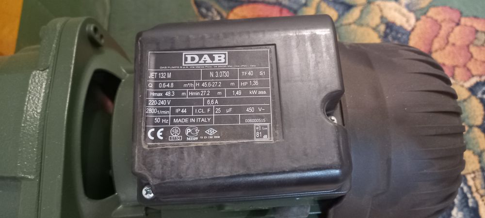 Насос водяной Dab Италия СРОЧНО торг