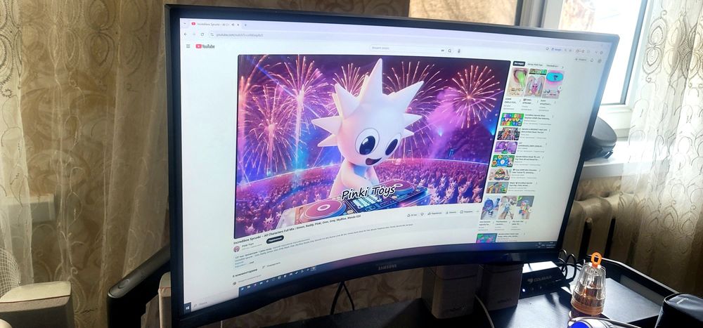 Samsung odyssey g5 27" 2К 144гц  в отличном состоянии