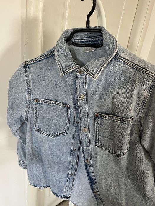 Jacheta denim Zara 8 ani