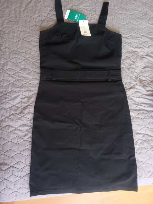 Рокли с пайети нови черни