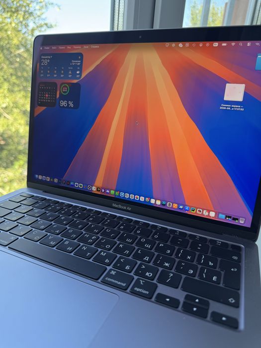 Продам Macbook Air M1 100% 21 цикл