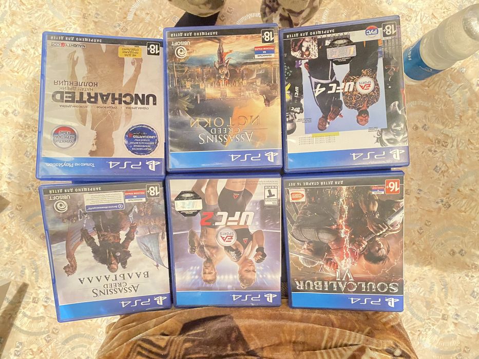 Диски на присатвку ps4