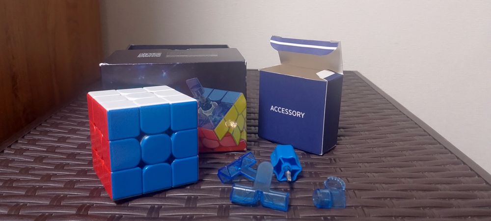 Кубик рубрика moyu wrmv9 magnetic version, бу без прозрачного бокса