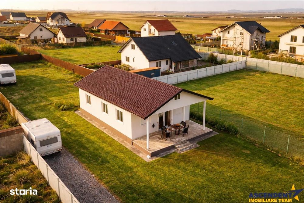 1.200mp teren intravilan cu casa constructie noua, Izvor, Tarlungeni,