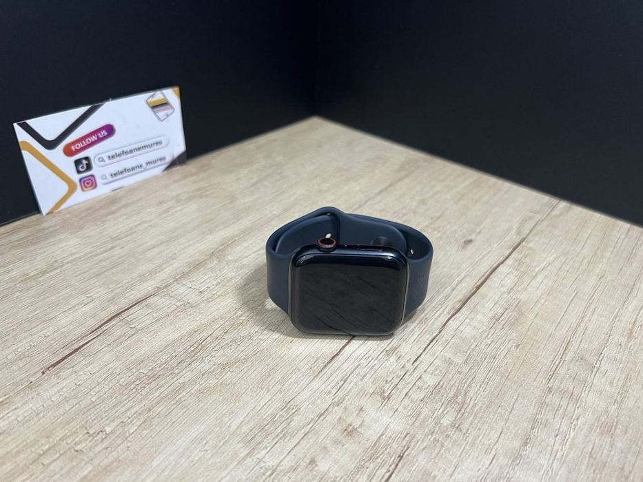 Apple Watch SE 2 44mm Cellular + Gps Midnight Black Sport Band Second-