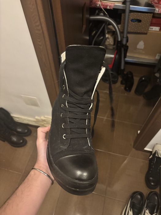 rick owens ramones black