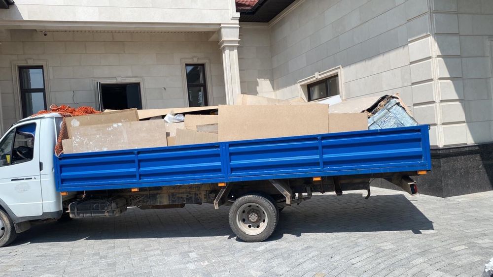 Вывоз мусора хлама грузчики