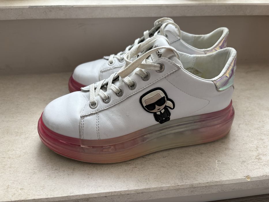 Сникърси Guess 37номер и кецове Karl Lagerfeld 35 номер