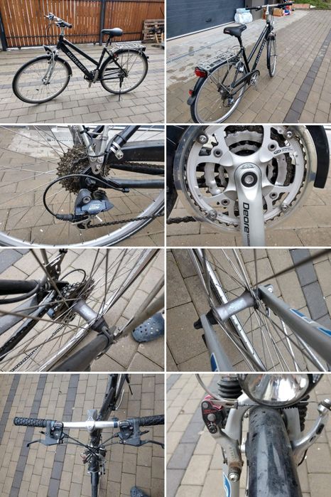 Bicicleta Trekking bike Gudereit Germania- roti 28, Deore